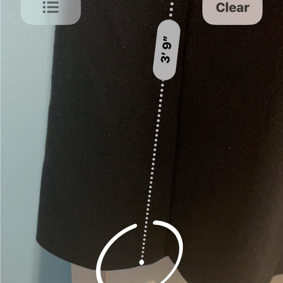 Vtg 90s Womens Black London Fog 100% Wool Overcoat Union Sz 8P - Picture 8 of 11